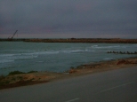 Le nouveau port de plaisance de la salamandre en construction.